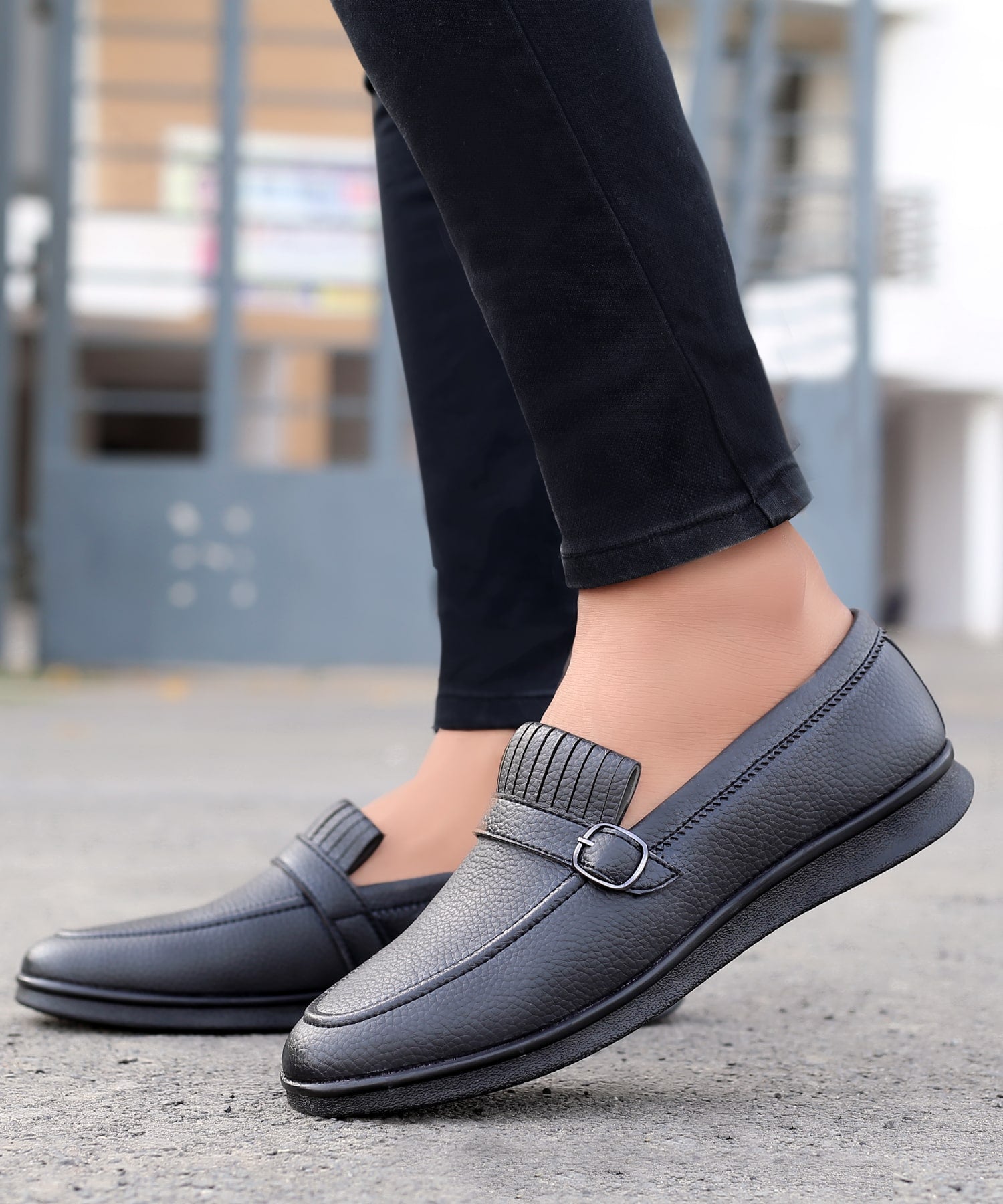 TLB Mallorca | Men's Leather loafers | Men's leather shoes | Goya vegano  burgundy 283